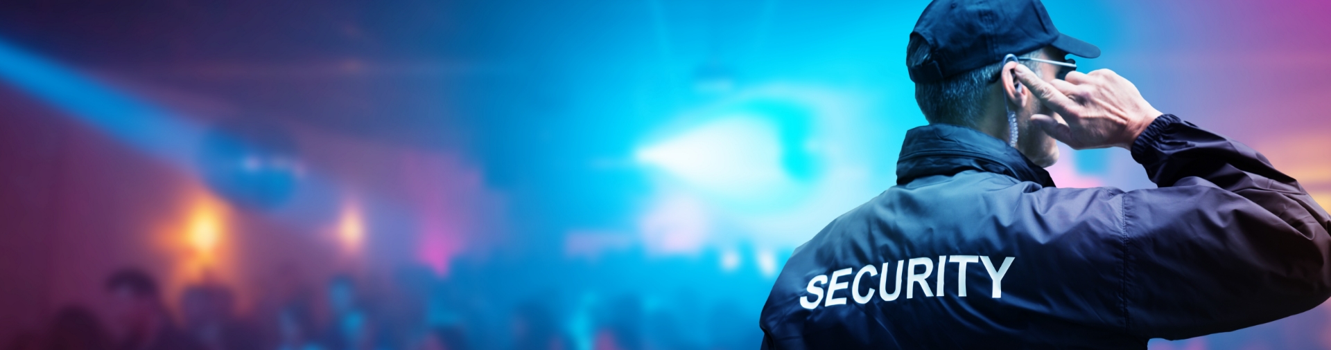 Crowd Control Security Banner